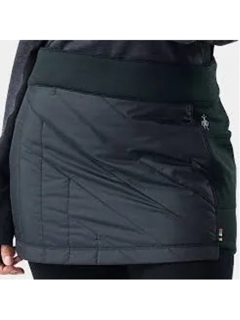 Smartwool Smartloft Skirt Quilted Insulated Mini Skirt Black Womens Size XS